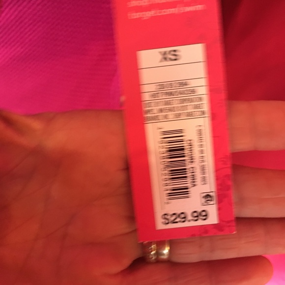 Pink Xhilaration swimsuit One piece - Picture 4 of 6